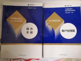 中国建设银行岗位资格培训教材 对公信贷业务 操作手册、客户经理篇 (2册合售)