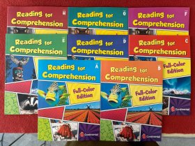 Reading for Comprehension Full-Color Edition 英文版 8本合售