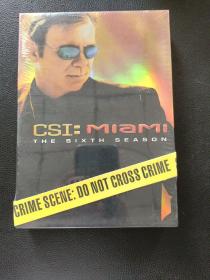 DVD：CSI:MIAMI 
THE SIXTH SEASON