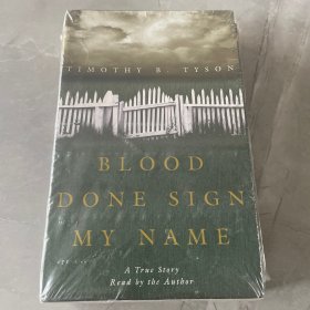 Blood done sign my name音像作品，未拆封