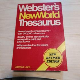 Webster`s NewWorld Thesaurus【外文书】详见图片