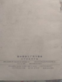 初中教学工厂实习本