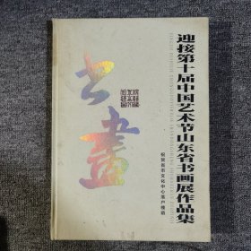 迎接第十届中国艺术节山东省书画展作品集2.9千克