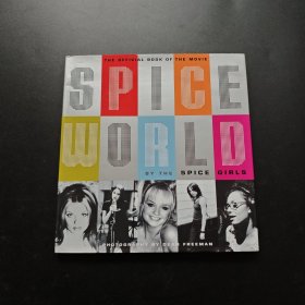 spiceworld by the spice girls 16开精装画册 有签名