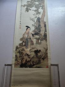 年画 仕女（中国画）徐燕荪 76 × 26 cm
