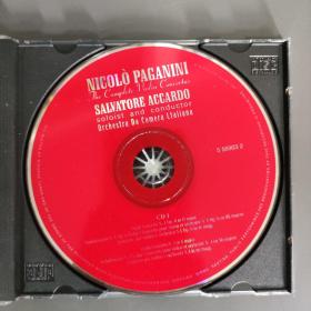 86光盘CD: NICOLO PAGANINI      一张光盘盒装