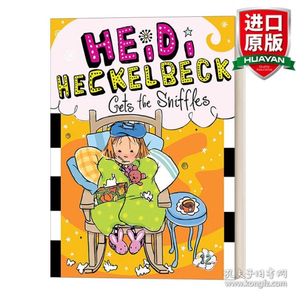英文原版 Heidi Heckelbeck Gets the Sniffles 小女巫海蒂#12 英文版 进口英语原版书籍