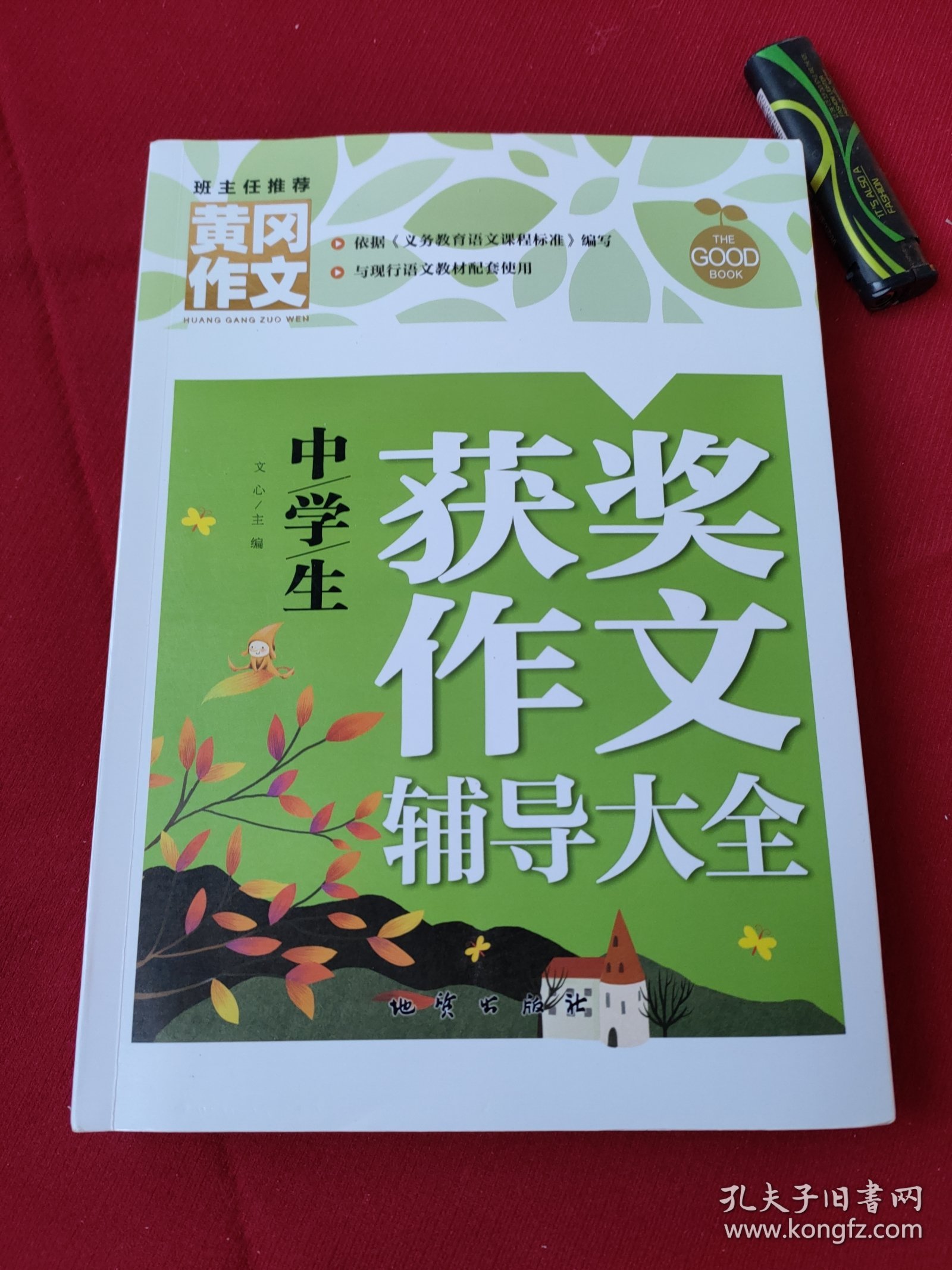 中学生获奖作文辅导大全（新版）黄冈作文 初中生作文书七八九789年级适用满分作文大全