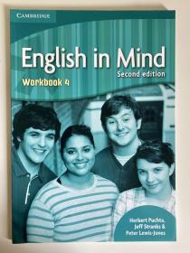 剑桥KETPET考试用书英版English In Mind 4 Workbook