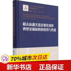 粉末床激光选区熔化成形典型金属材料的组织与性能