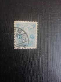 日本邮票:1937年：昭和 壹钱五厘信销普通邮票1枚收藏保真（有水印）
