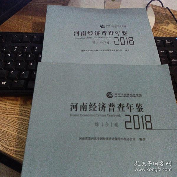 河南经济普查年鉴2018 综合卷 第三产业卷 合售