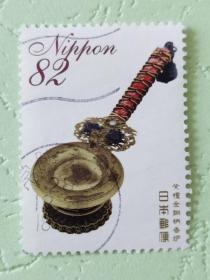 邮票  日本邮票  信销票    紫檀金佃柄香炉
