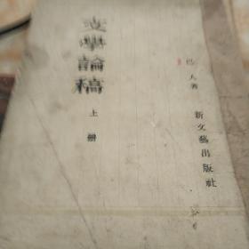 文学论稿(上册