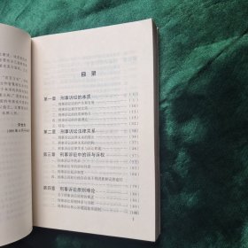 刑事诉讼理论研究