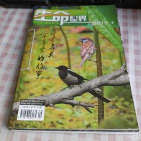 生命世界 2017年第6、9、10、11期 总第332、335、336、337期 4本合售（馆藏本）