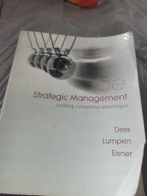 Strategic management.Creating competitive advantages5e