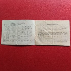 风凰牌自行车说明书，尺寸12.8X9.4，请看图片