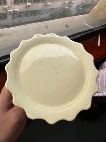 老花边汝瓷赏盘