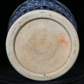 明永乐青花釉里红龙纹梅瓶,高41厘米,最大直径29厘米