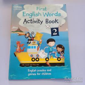 First English Words Activity Book 2 (Collins First)英文