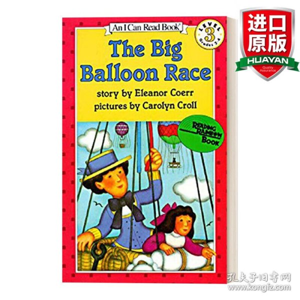 The Big Balloon Race (I Can Read, Level 3)热气球大赛 英文原版