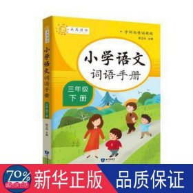 小学词语手册三年级下册 小学常备综合 胡卫玮主编 新华正版