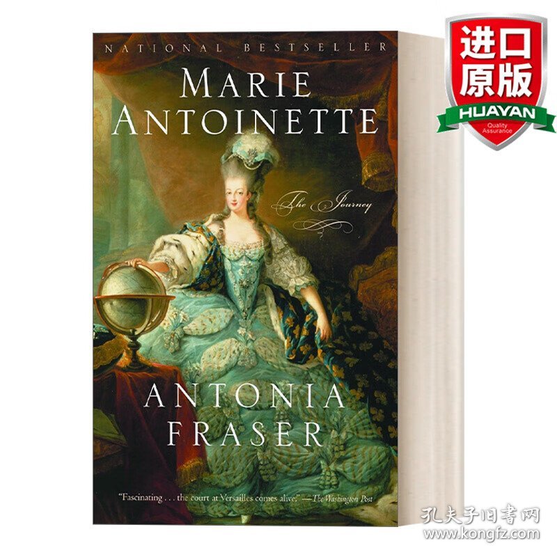 英文原版 Marie Antoinette 绝代艳后 法国国王路易十六王后的一生 同名电影原著 历史传记 Antonia Fraser 英文版 进口英语原版书籍