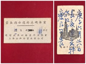 50年代上海公私合营永安公司人体秤体重卡