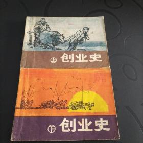 连环画《创业史》(上下全)1982年一版一印