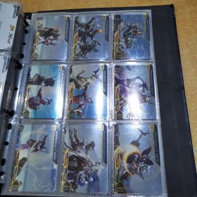 宇宙英雄奥特曼系列 专用收藏册 189张卡详见图