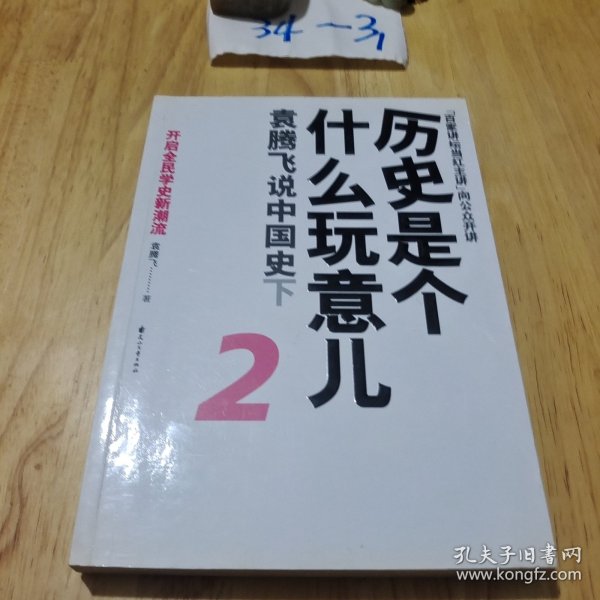 历史是个什么玩意儿2：袁腾飞说中国史下