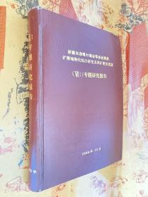 新疆东准噶尔锡金等多金属成矿带地物化综合研究及找矿靶区优选 专题研究报告