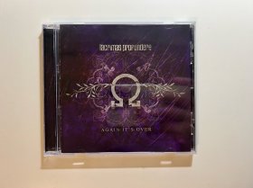 Lacrimas Profundere - Again It's Over，CD，06年德版，哥特金属，厄运金属，外壳磨痕，盘面轻微痕迹