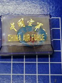中国空军乘机留念徽章原盒。