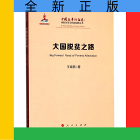 大国脱贫之路/中国改革新征途体制改革与机制创新丛书