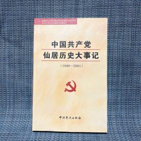 中国共产党仙居历史大事记（1949-2001）