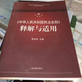 中华人民共和国民法总则 释解与适用