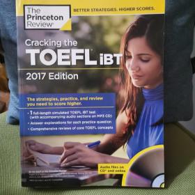 Cracking the TOEFL iBT 2017 Edition 破解托福ibt 2017版 含CD光盘