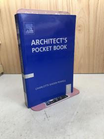 英文书 Architect's Pocket Book 建筑师的袖珍手册 by Charlotte Baden-Powell (Auteur), Jonathan Hetreed (Auteur), Ann Ross (Auteur)