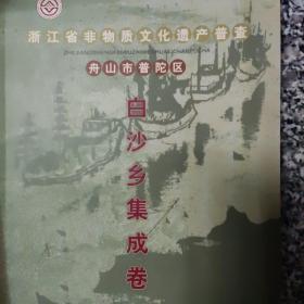 浙江省非物质文化遗产普查：舟山市普陀区白沙乡集成卷等13册合售（勾山街道集成卷有2本重复）Z