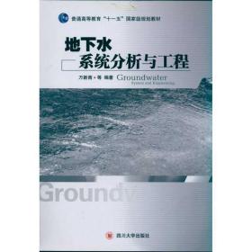 地下水系统分析与工程 大中专理科水利电力 万新南[等]编