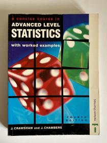 A Concise Course in Advanced Level Statistics 原版高中统计学教材