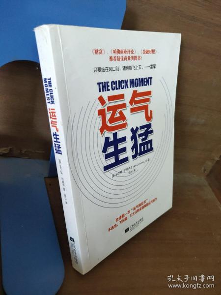 运气生猛：你为什么发不了大财？从来没人告诉你努力之后该做什么