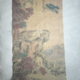 墨宝(中国历代名画选)，宣纸挂历画芯六张