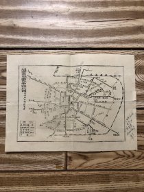 成都市电车汽车路线图 1960
年