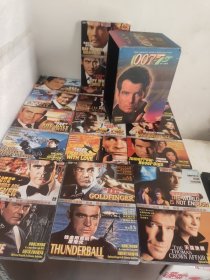 007系列电影， 10张DVD-10盒
