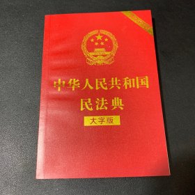 中华人民共和国民法典 大字