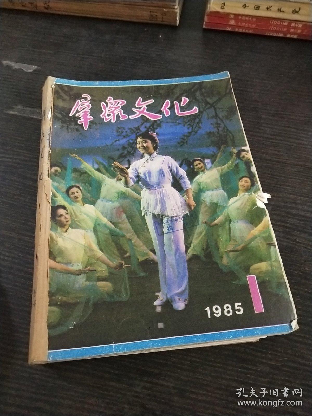 群众文化1985年1-12期合订本