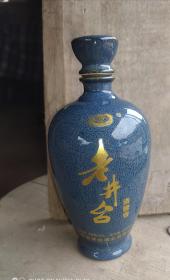 河南老井台酒业清酱香49度蓝釉瓷瓶空瓶1个